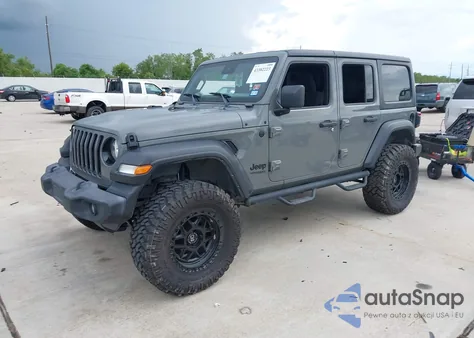 2022 Jeep Wrangler Unlimited Sport Altitude 4X4 from USA, damaged, VIN 1C4HJXDG9NW103809